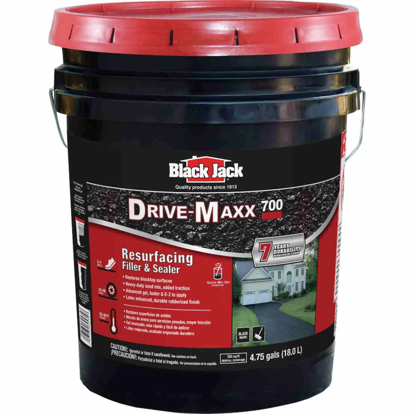 Relaxed Black Jack Drive-Maxx 700 Resurfacing Filler and Sealer 5 Gallon Selected