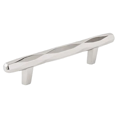 Effective Amerock St. Vincent 3-3 4 Center-to-Center Polished Nickel Cabinet Pull Fine