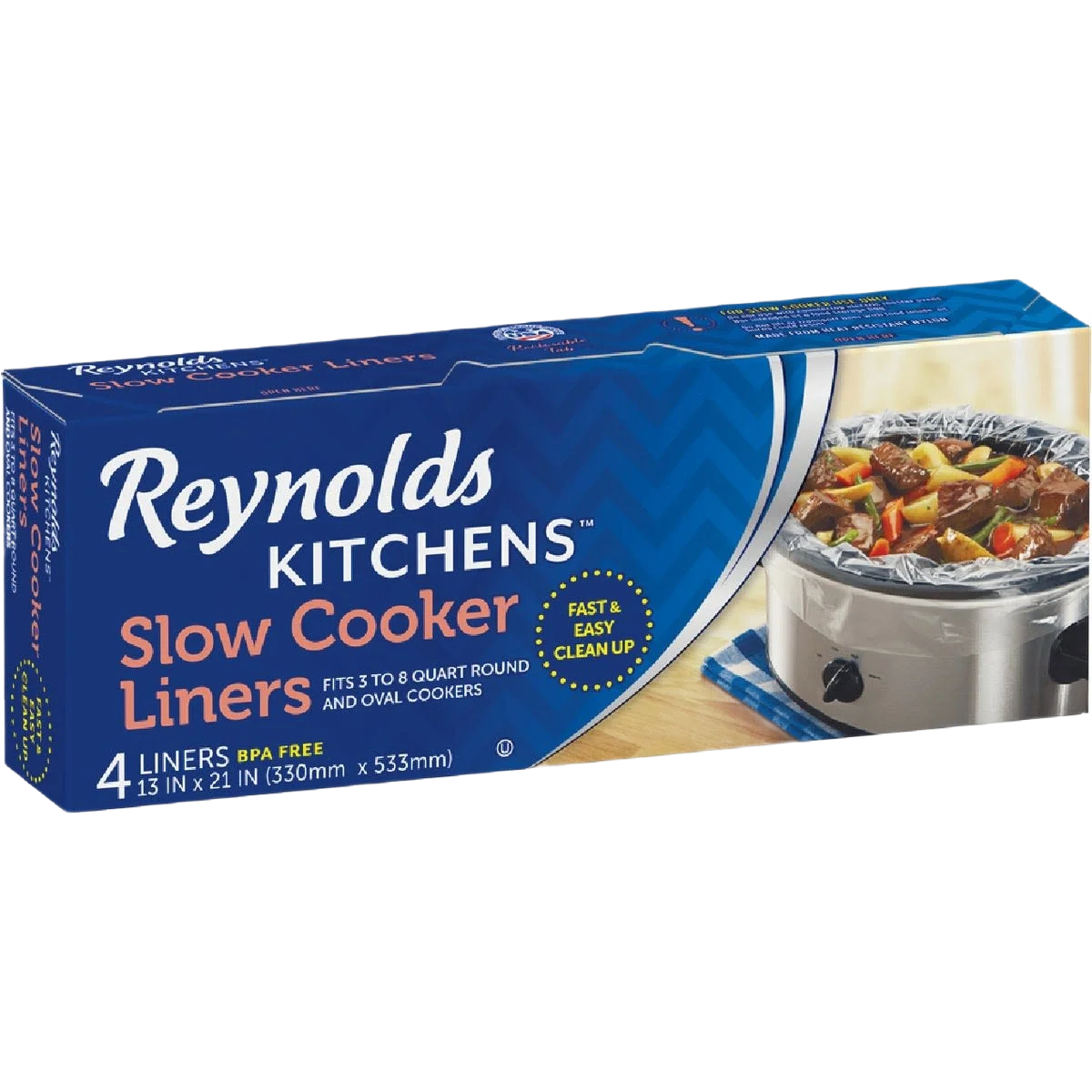 Smooth Reynolds Kitchens Slow Cooker Liner Enhanced