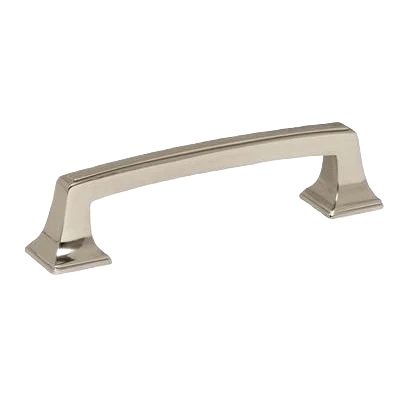 Practical Amerock Mulholland 3-3 4 Center-to-Center Polished Nickel Cabinet Pull Versatile
