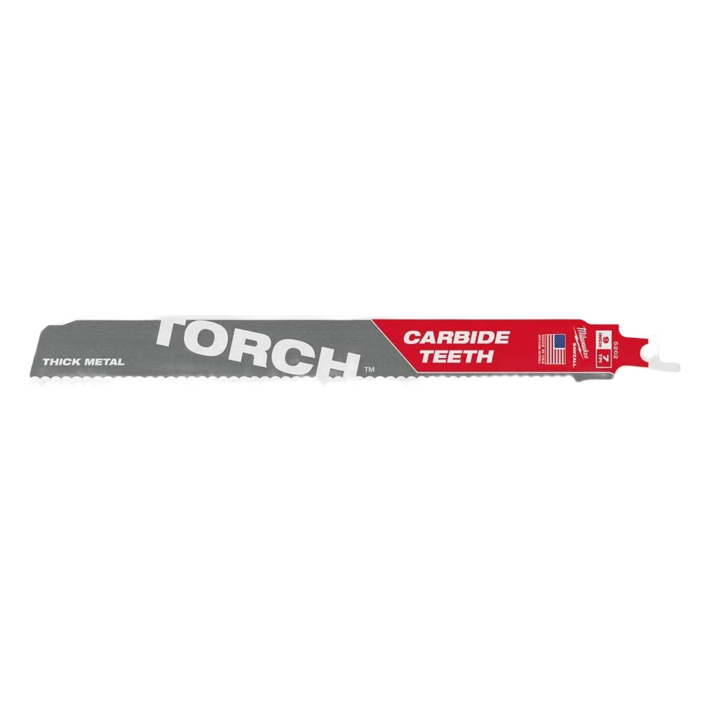 Pure Milwaukee SAWZALL® TORCH™ 9 8-TPI Carbide Blade Fashionable