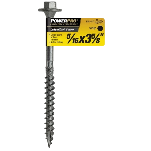 Smart Power Pro 5 16 In. x 3-5 8 In. LedgerTite Structural Screw Premium
