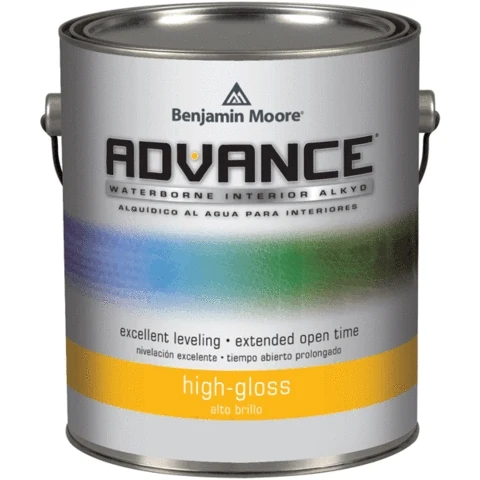 Durable Benjamin Moore Advance Interior Alkyd High Gloss 4X Paint 1 Quart Refined