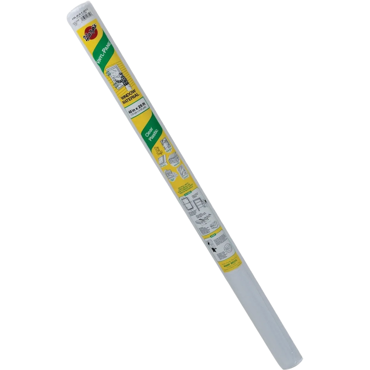 Efficient Warp’s Vinyl-Pane Vinyl Sheeting Easy-to-Use