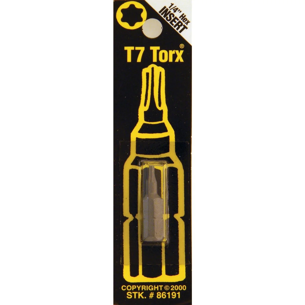 Powerful Way Tools T7 Torx Insert Hex Bit Quality