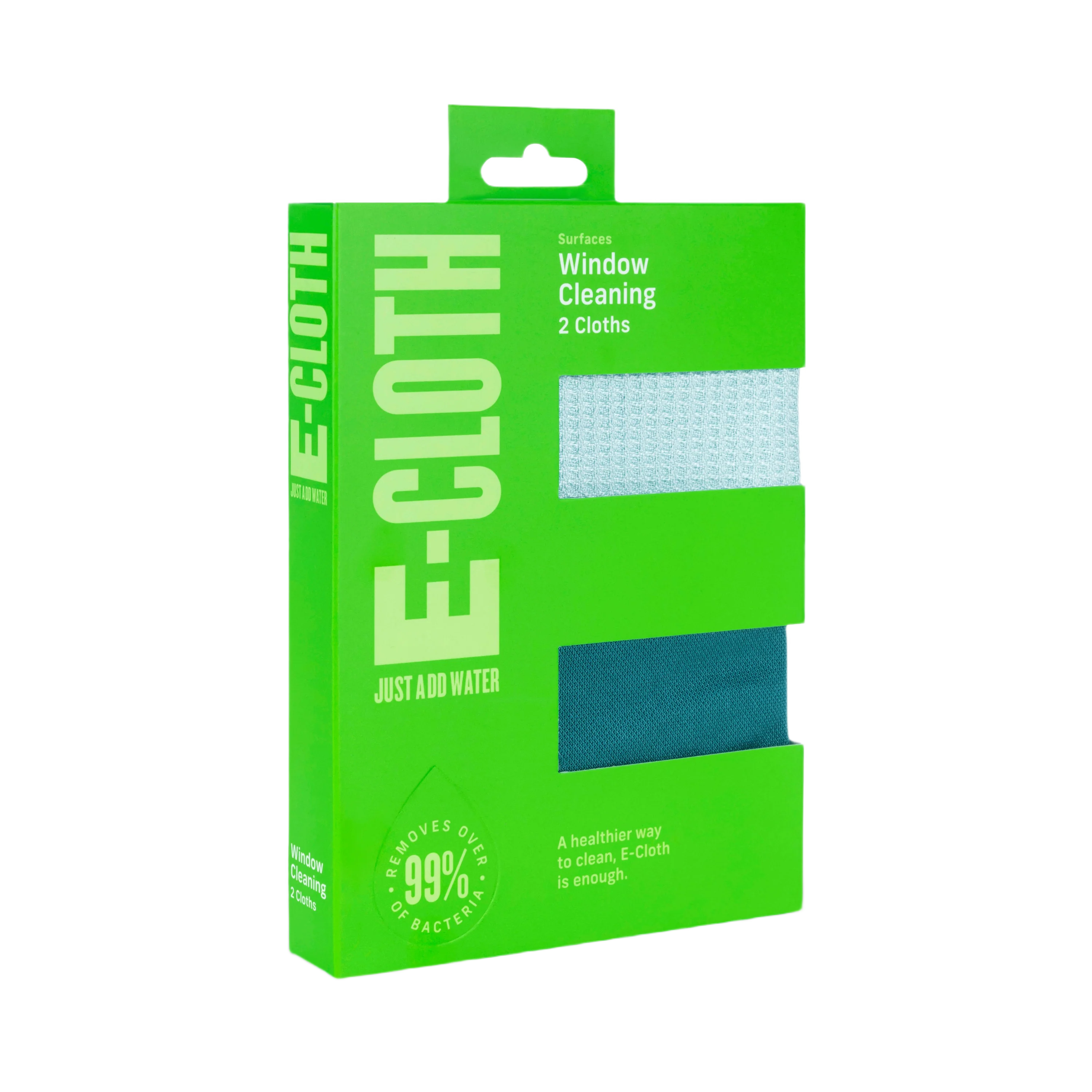 Original E-Cloth Window Cleaning Pack 2 Cloths Fashionable