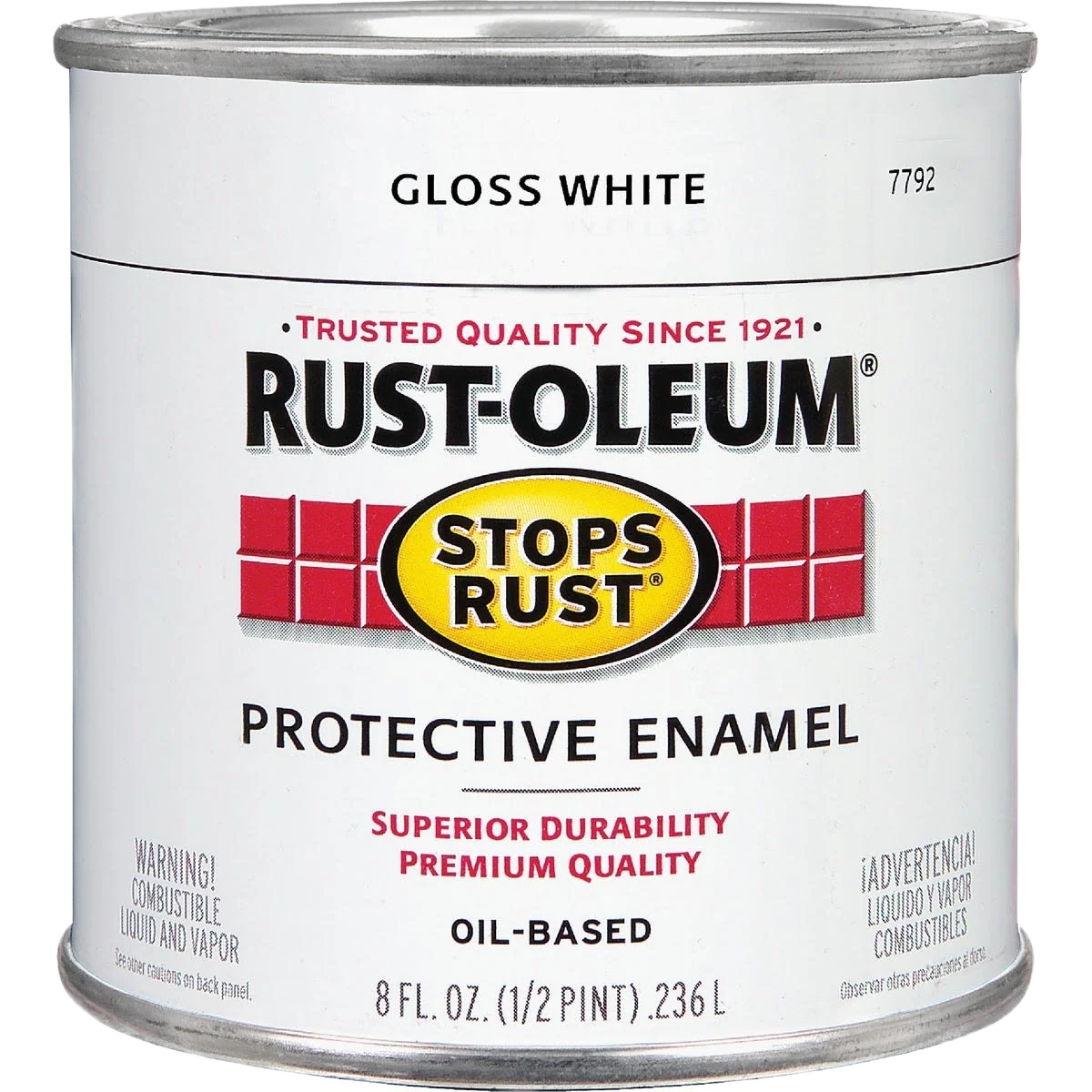 World-Class Rust-Oleum Ultra Cover Multi-Purpose Gloss Sun Yellow Brush-On Paint 1 Quart Healthy