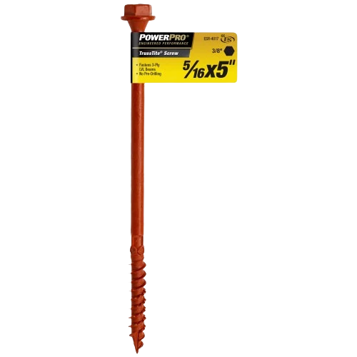 Practical Power Pro 5 16 In. x 5 In. TrussTite Structural Screw Artisan