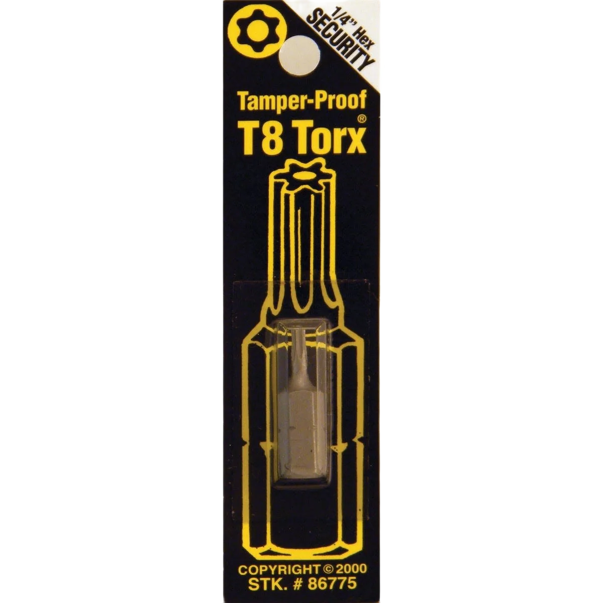Unique Way Tools T8 Tamper-Proof Torx Security Bit Verified