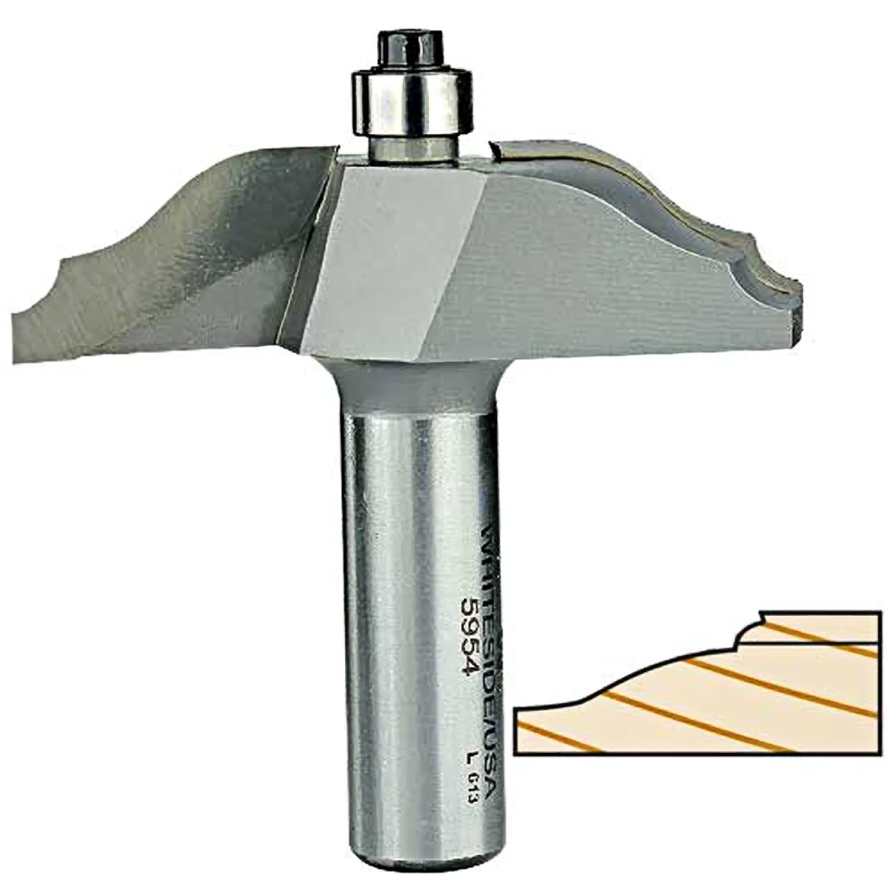 Environmentally Friendly Whiteside 2-Wing Medium Ogee Bead Raised Panel Bit 1 2 in. SH Minimalist