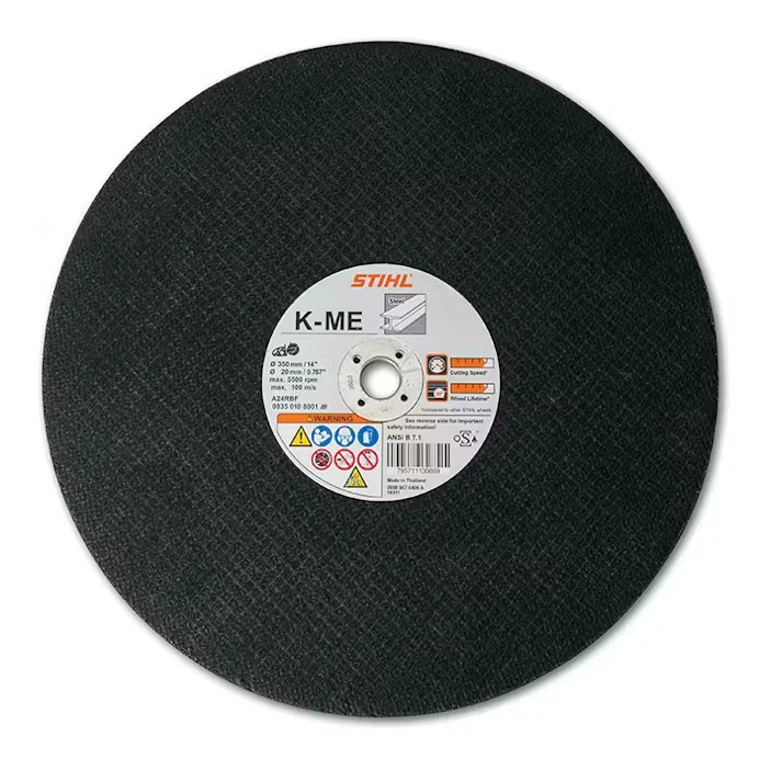Certified STIHL K-ME 14 Dia. 1 Arbor General Purpose Abrasive Wheel Natural