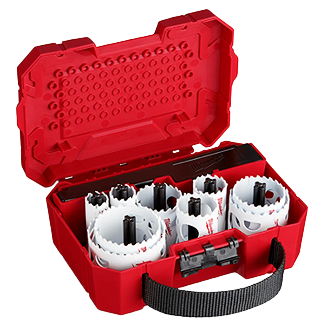 Efficient Milwaukee HOLE DOZER™ 13-PC Bi-Metal Hole Saw Set Functional