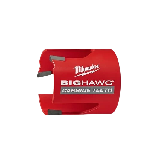 Powerful Milwaukee BIG HAWG™ 2-1 8 Hole Saw w Carbide Teeth Flexible