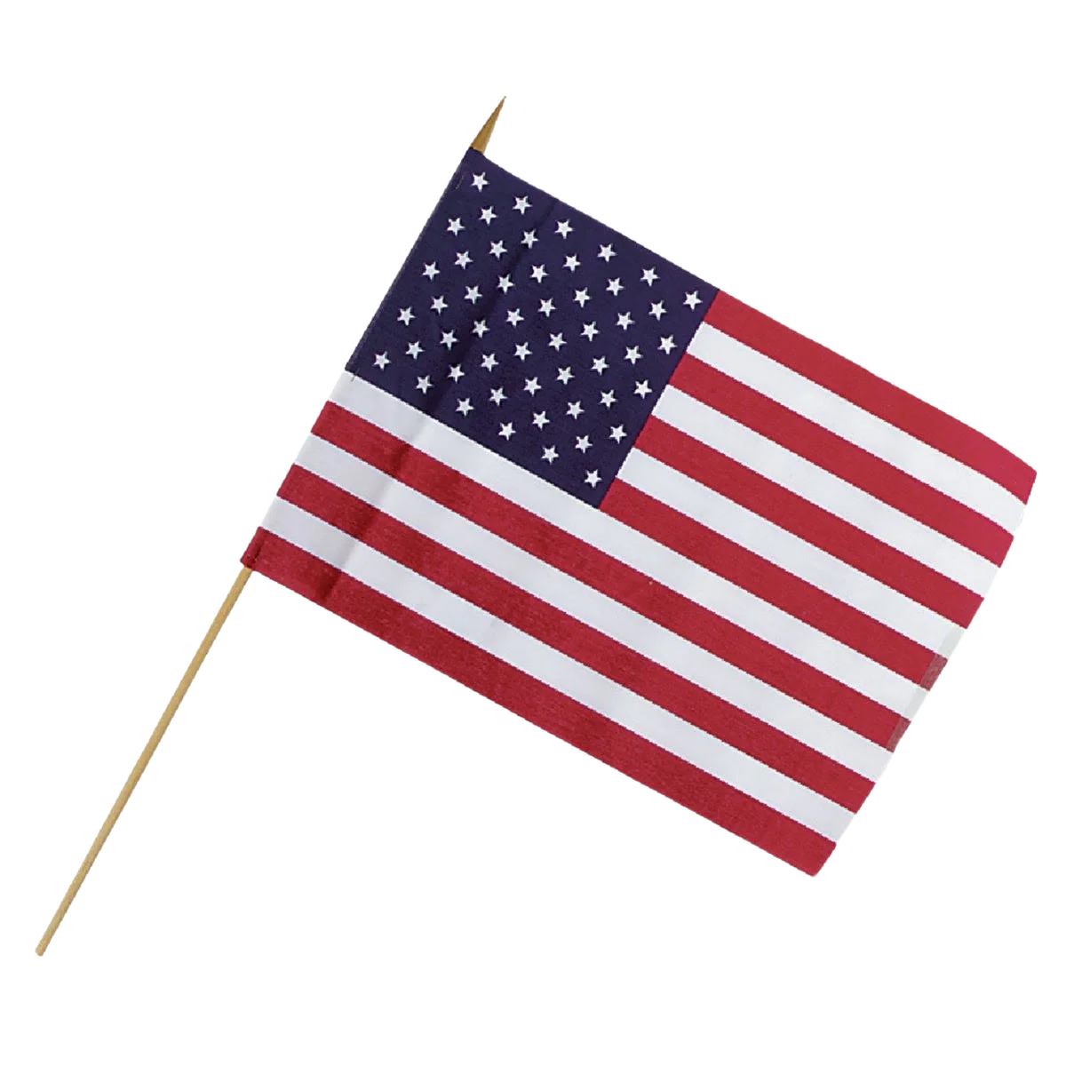 Modern Valley Forge Polycotton Stick American Flag 12 x 18 in. Carefully Designed