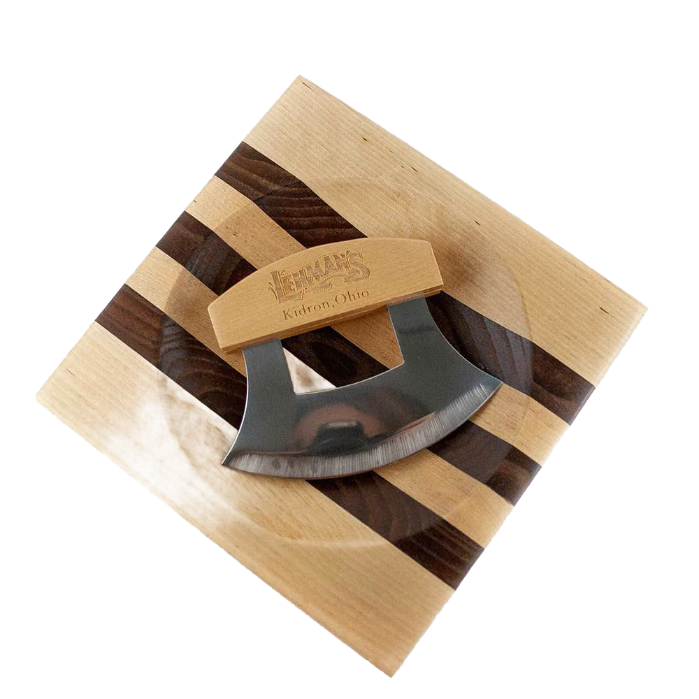 Proven Lehman’s Ulu Knife and Bowl Set Contemporary