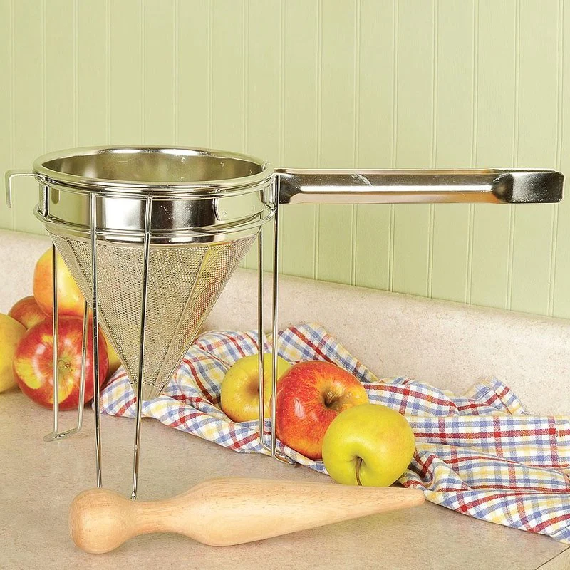 Solid Stainless Steel Old-Style Food Mill Functional