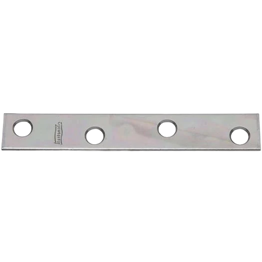 First-Class National Hardware 4 x 5 8 Zinc Steel Mending Brace 4-Count Pure