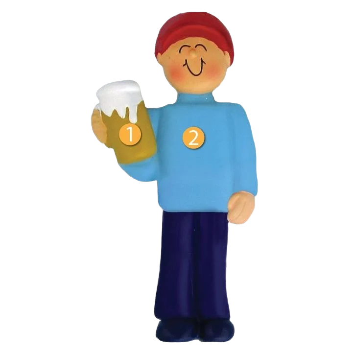 Top-Quality Ornament Central Personalized Male 21st Birthday Ornament Verified
