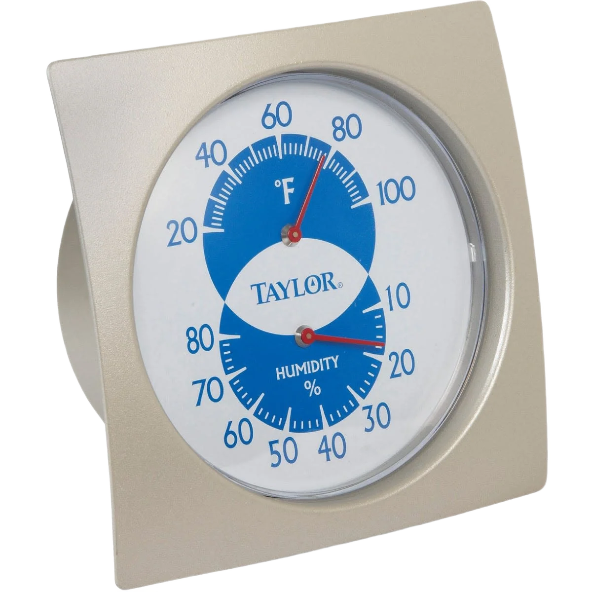 Smart Taylor Fahrenheit Analog Hygrometer Thermometer Clean