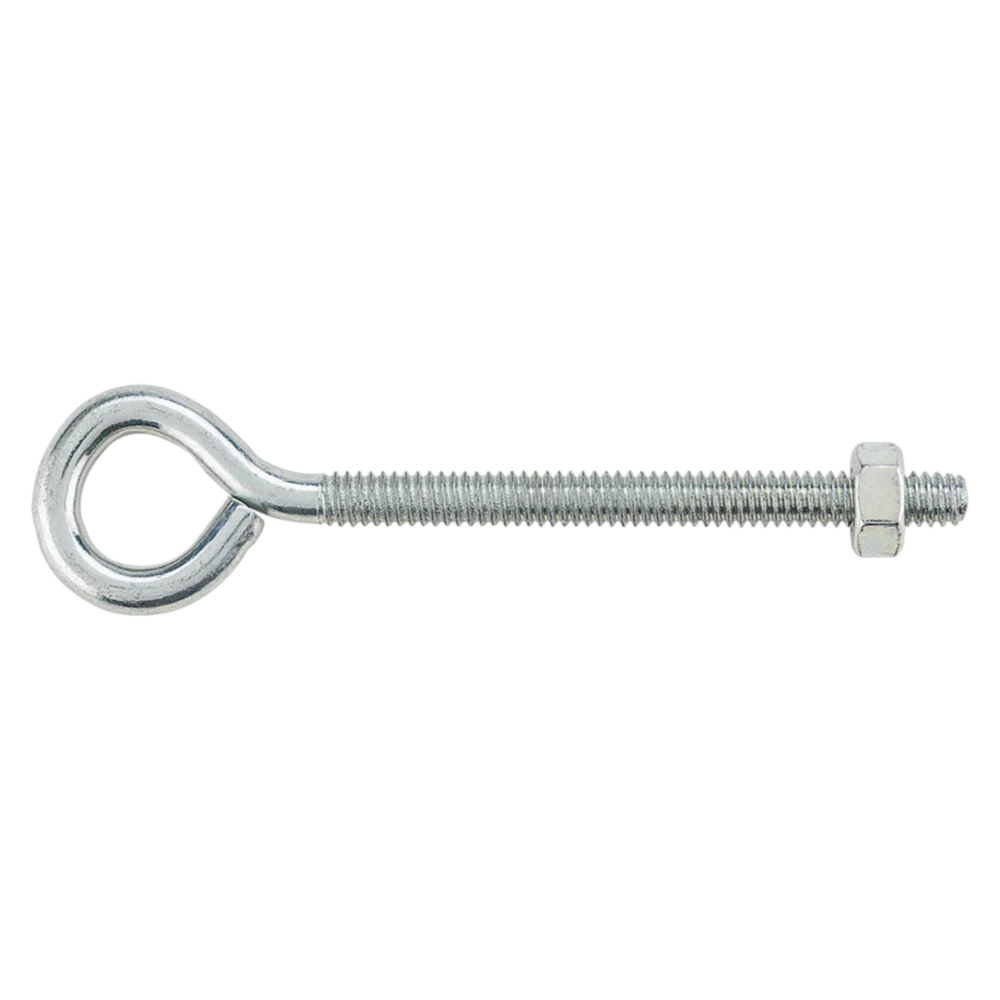 World-Class National Hardware 1 4 x 4 Zinc Eye Bolt with Hex Nut Original Design