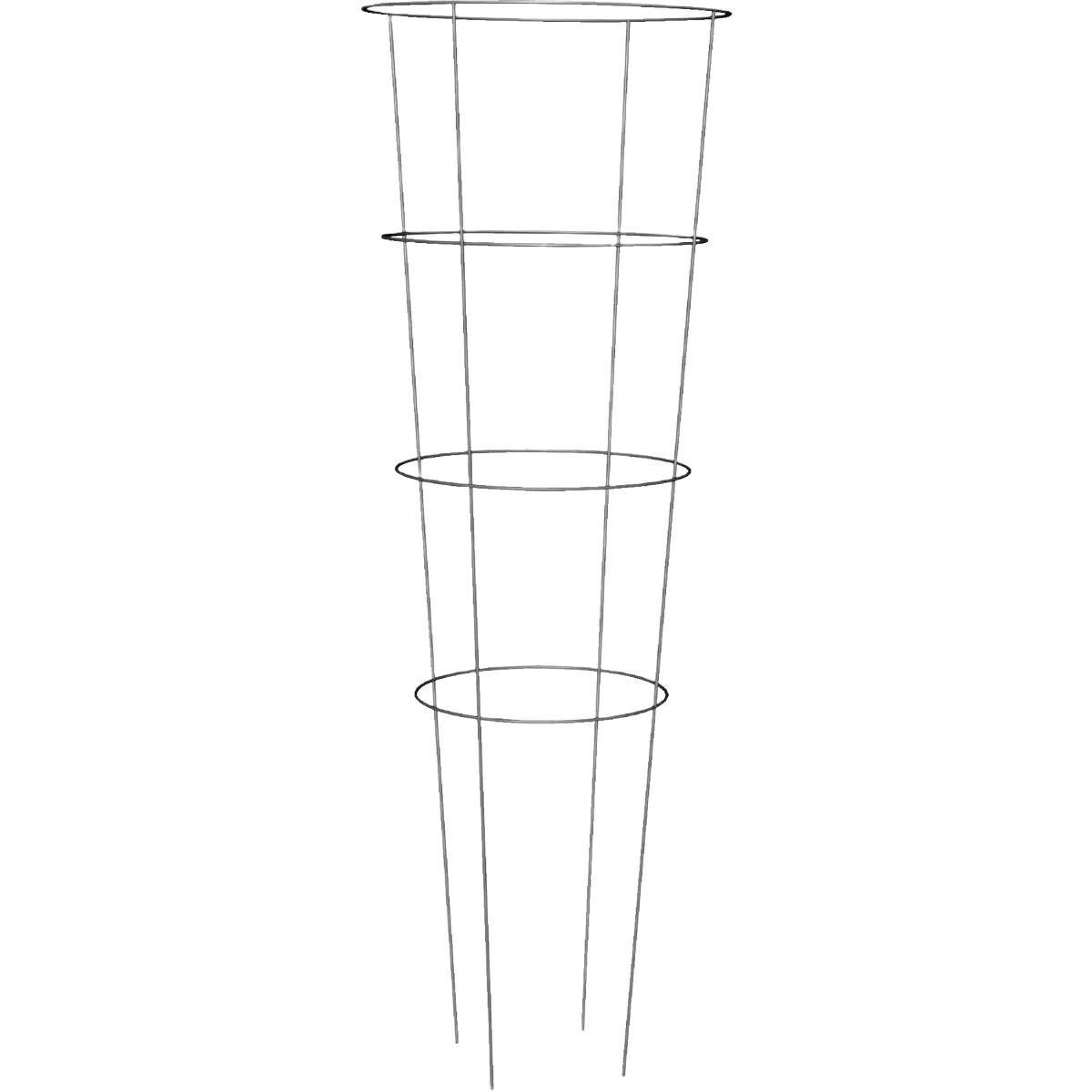 Sustainable Panacea Galvanized Welded Wire Tomato Cage 54 in. High-Quality