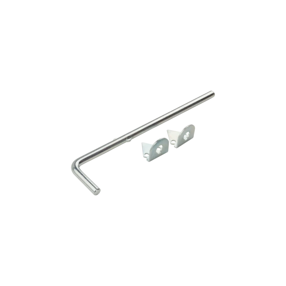 Reusable National Hardware 12 L. x 1 2 Dia. Zinc Plated Steel Cane Bolt Organic