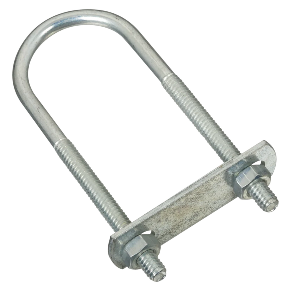 Responsible National Hardware 1 4 x 1-3 8 x 4 Zinc Round U Bolt Superior