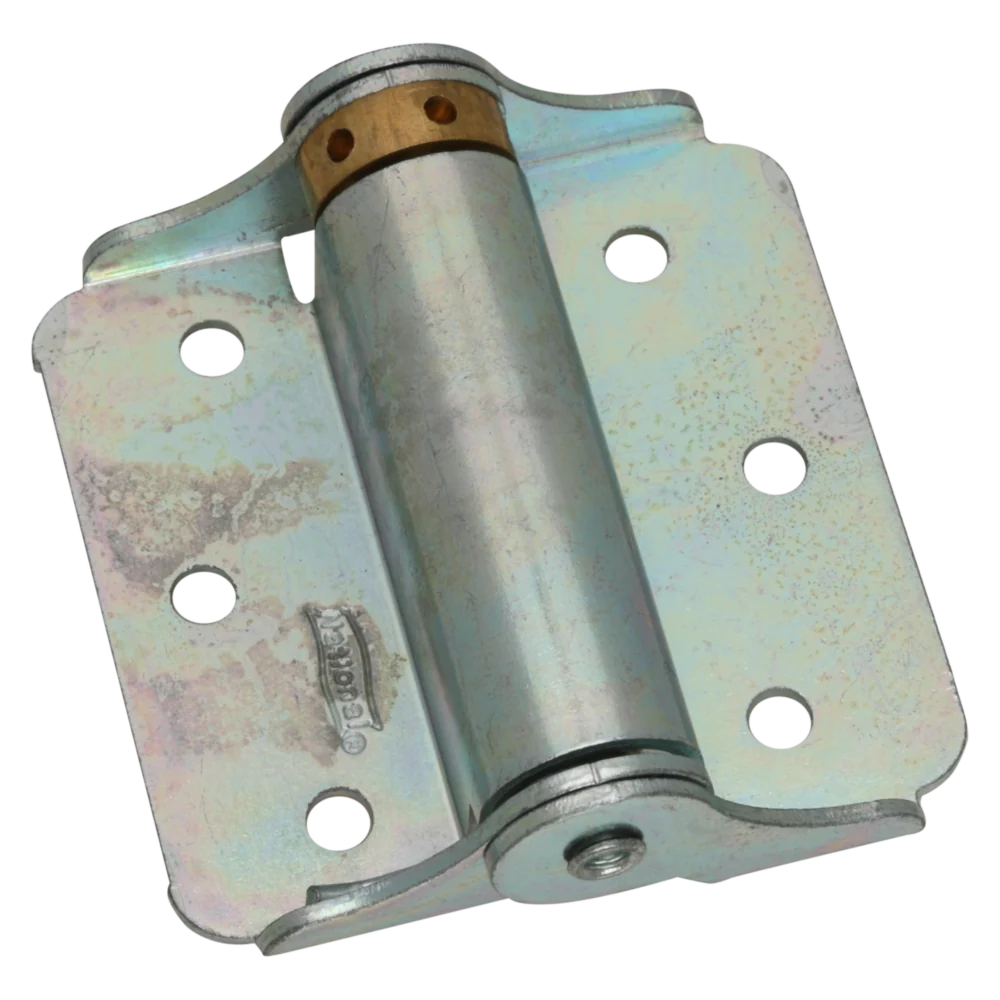 High-Quality National Hardware 3 Zinc Plated Full-Surface Spring Door Hinge 2-Pack Prestigious