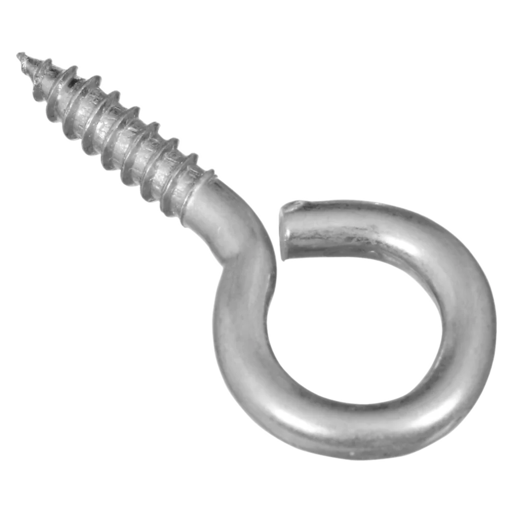 Clean National Hardware 8 Zinc Large Screw Eye 6 Ct. Innovative