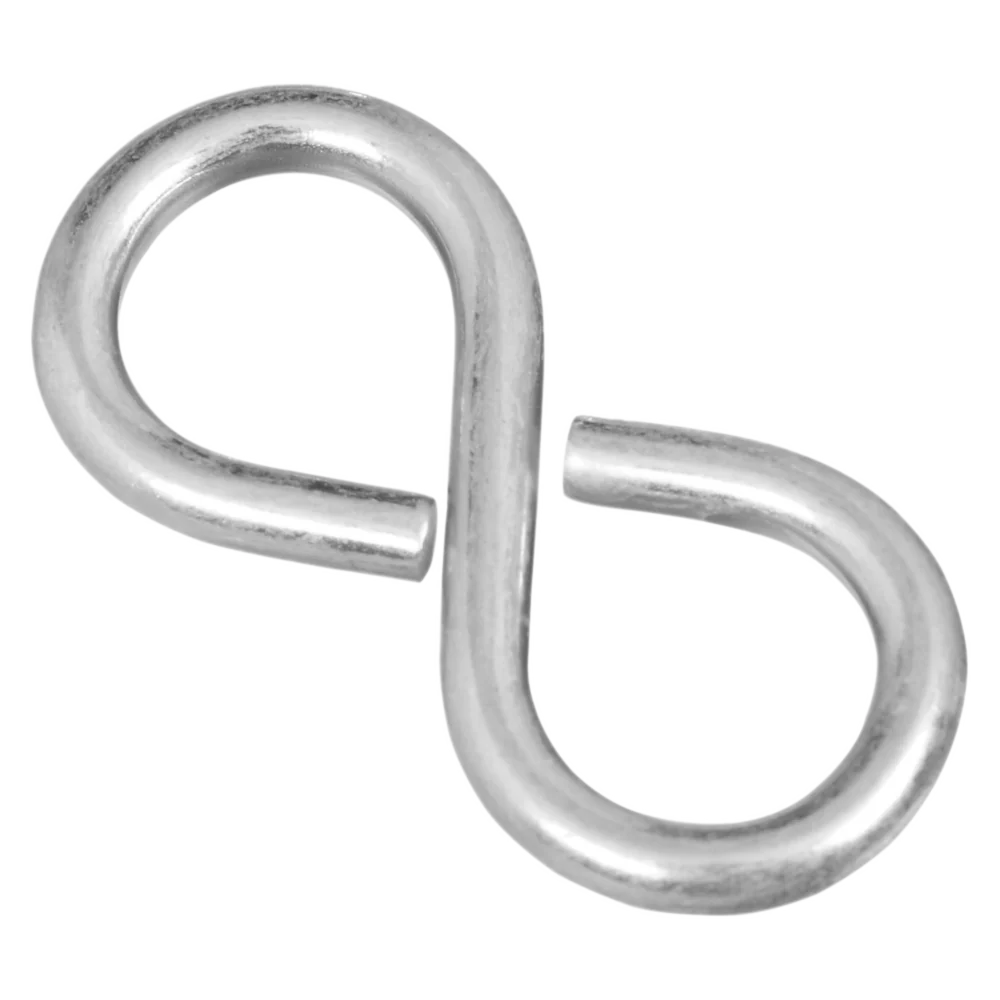 Functional National Hardware 1-5 8 Zinc Light Closed S Hook 4 Ct. Advanced