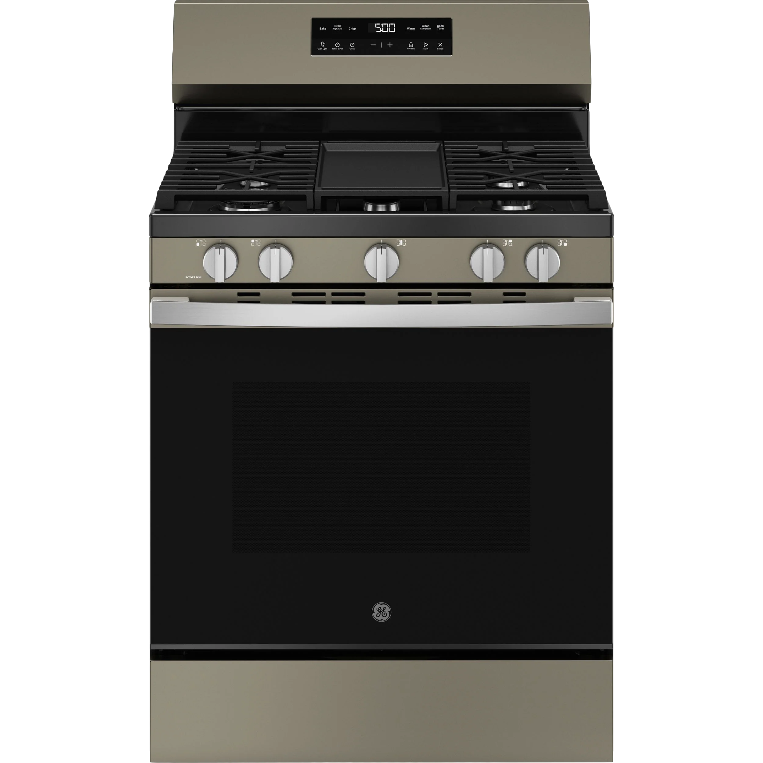 Trusted GE® 30 -Standing Gas Range with Crisp Mode Minimalist
