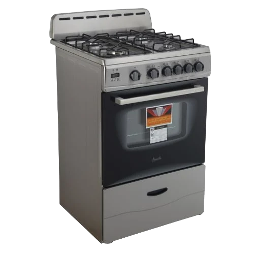 Genuine Avanti 24 Compact Gas Range Oven – Stainless Steel Lightweight