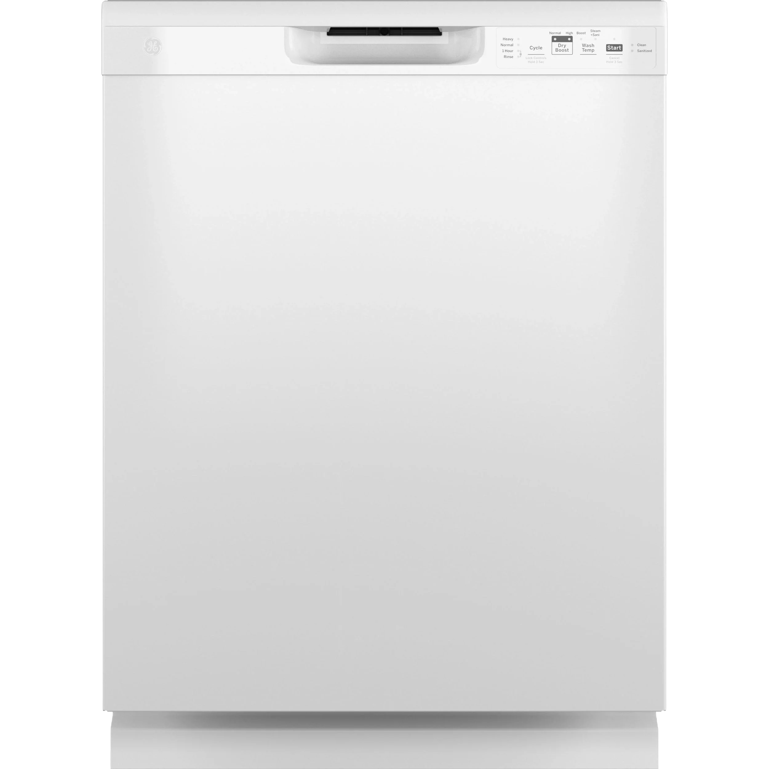 Smart GE® ENERGY STAR® Dishwasher with Front Controls Natural
