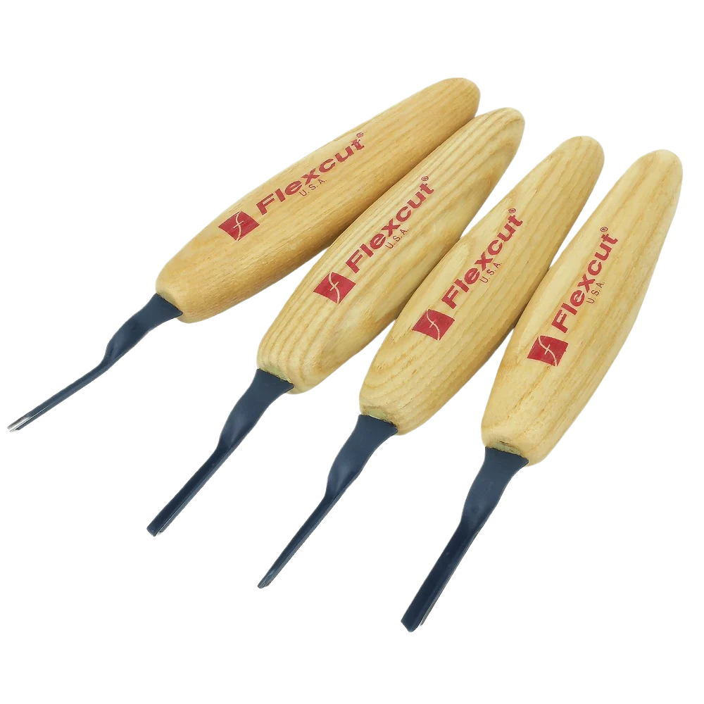 World-Class Flexcut MT700 60 deg. Parting Micro Tool Set Pure