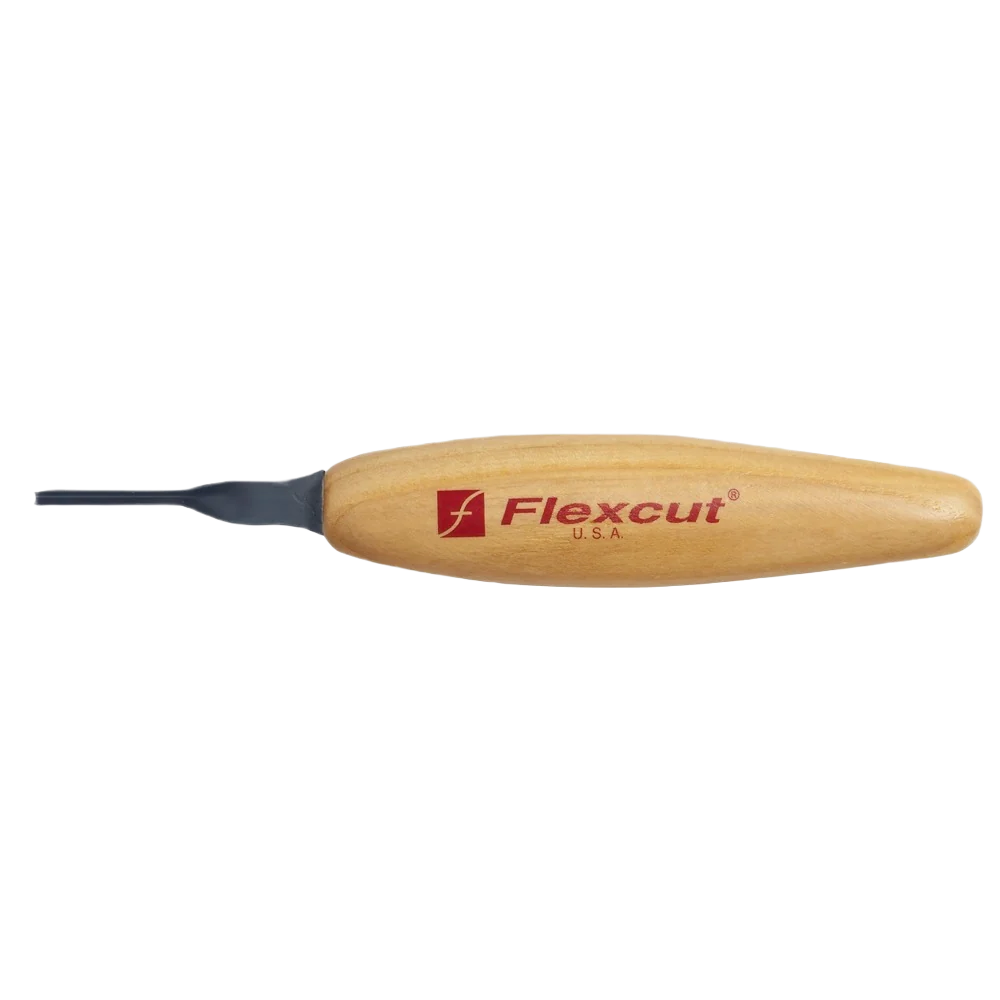 Genuine Flexcut MT32 45 deg. x 2mm Micro V-Tool High-End