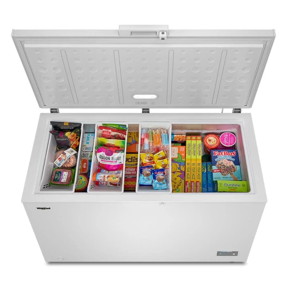 Authentic Whirlpool® 16 cu. ft. Convertible zer-to-Fridge Chest zer with 3 Storage Baskets Official