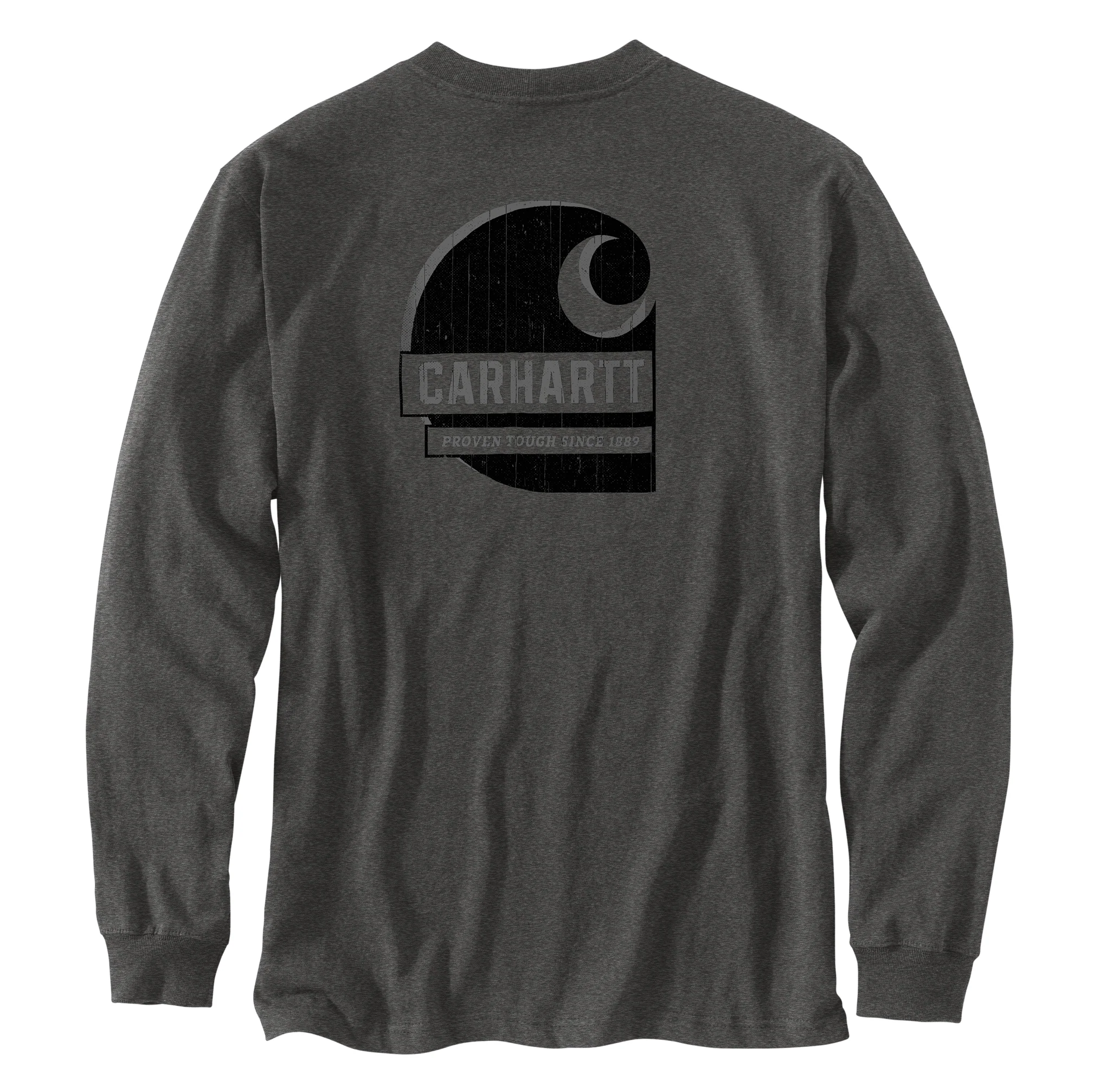 Casual Carhartt Men’s Irvine Relaxed Tough C Long Sleeve T-Shirt Quality