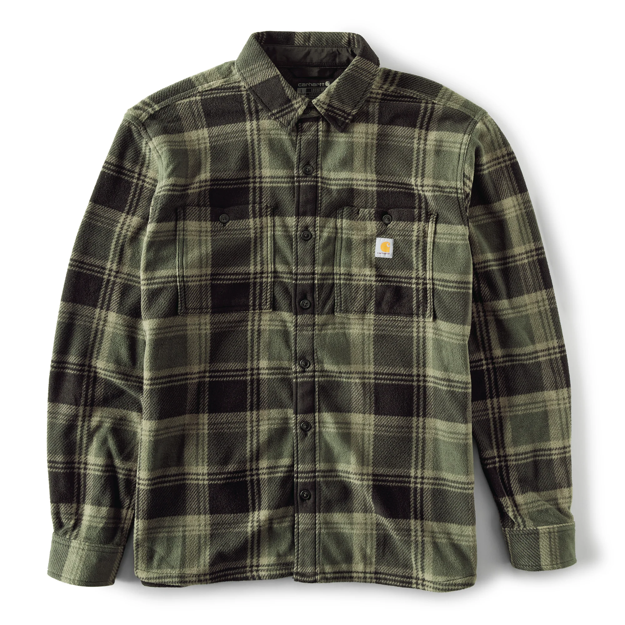 Efficient Carhartt Men’s Petoskey Loose Long Sleeve Printed Shirt Outstanding