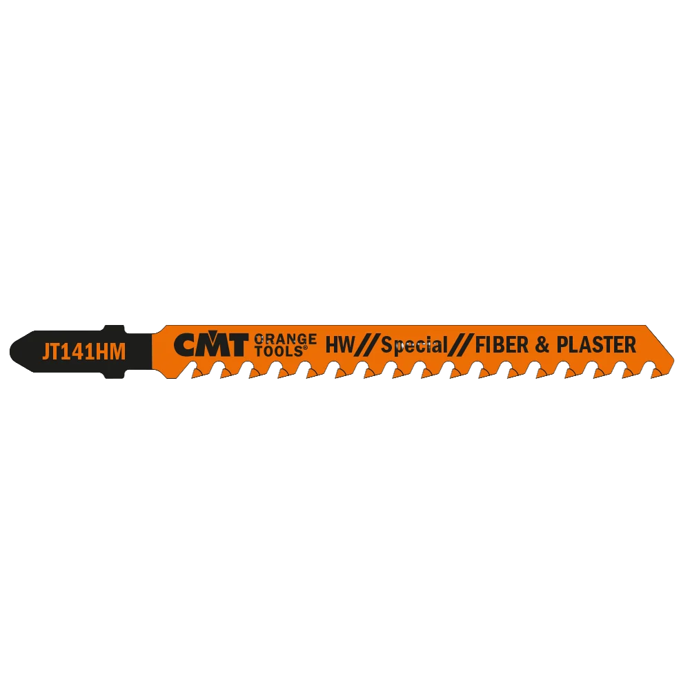 Elite CMT Orange Tools 4 x 6tpi 3-Pc Carbide Tipped Jig Saw Blades Fiber Plaster First-Class