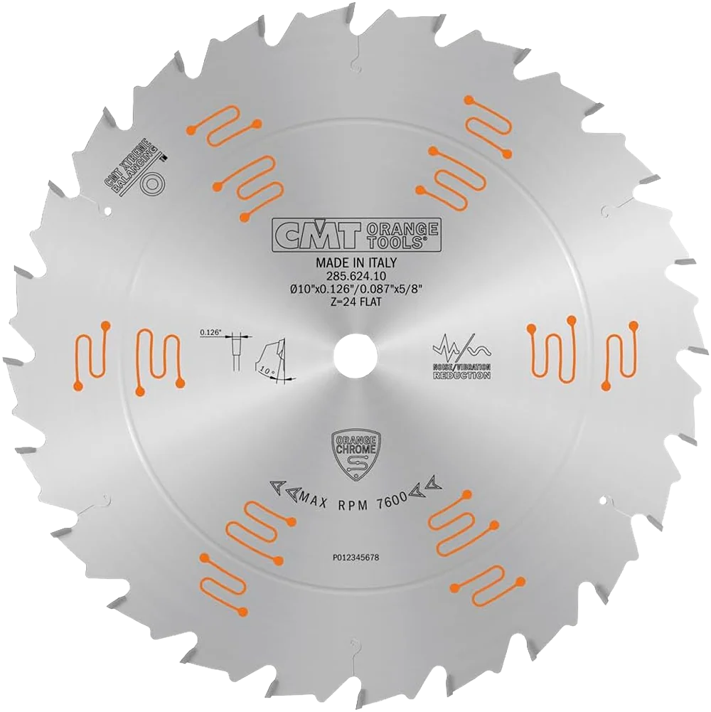 Specialty CMT Orange Tools 10 24T Ripping Saw Blade Carefully Designed