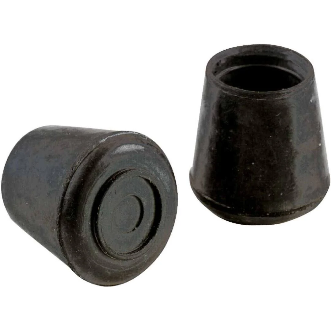 Artisan Do it 1-1 8 in. Hi-Tip Black Rubber Furniture Leg Protectors 4-Pack Superior