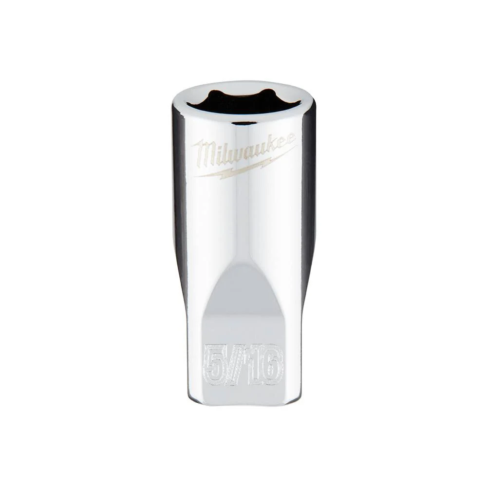 First-Class Milwaukee 1 4 Drive 5 16 SAE Socket with FOUR FLAT™ Sides Trendy