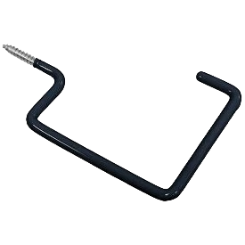 Top-Quality Hillman Storage Hook Black Vinyl Coated Official