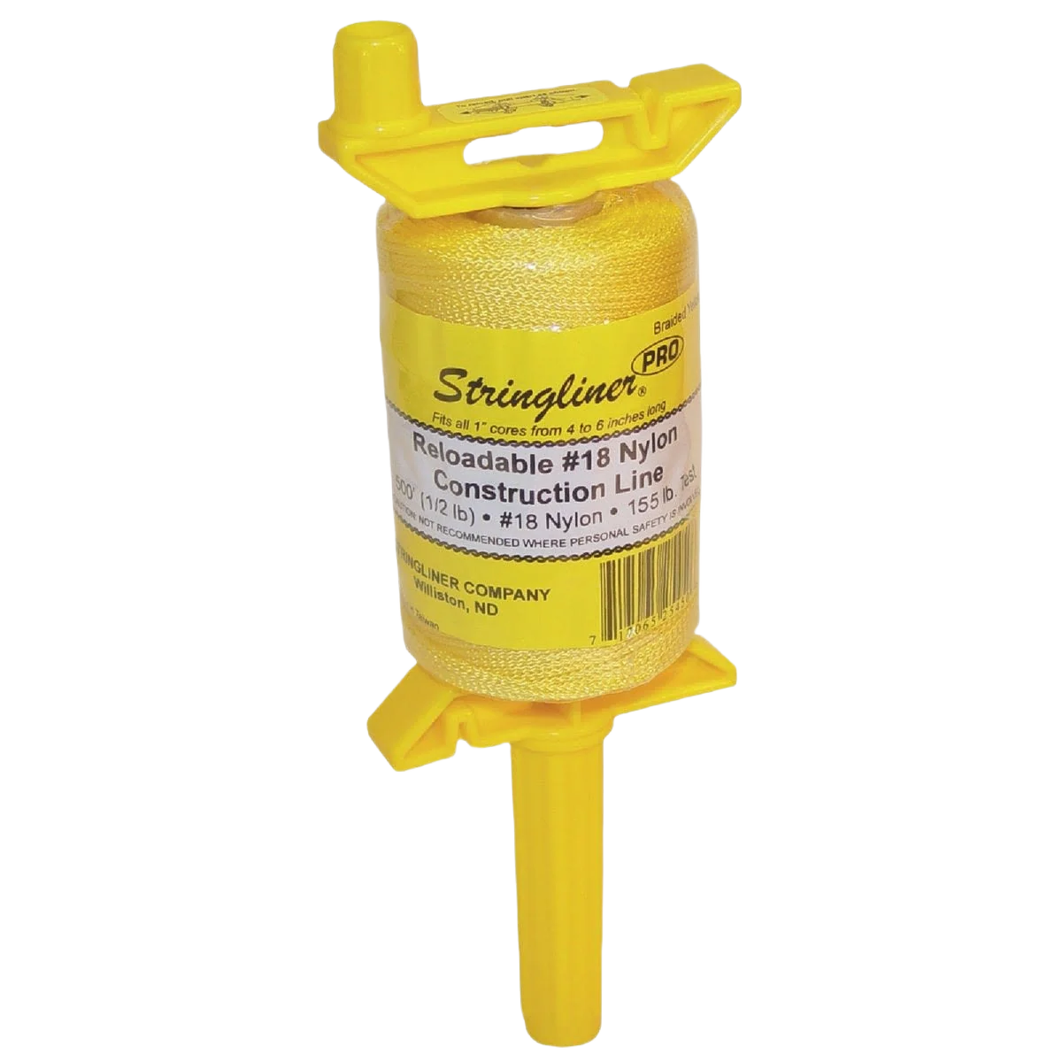Sophisticated Stringliner Yellow Pro Mason Line Reel 500 Ft Clean
