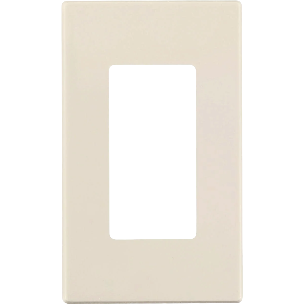 Selected Leviton Decora Light Almond 1-Gang Screwless Decorator Wall Plate Top-Quality