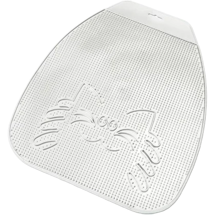 Fine Van Ness White Track-Less Litter Mat 12 in. Traditional