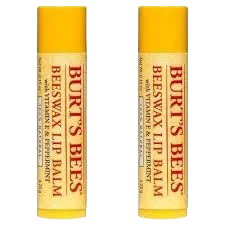 Unique Burt’s Bees Beeswax Lip Balm 2 Pack Refined