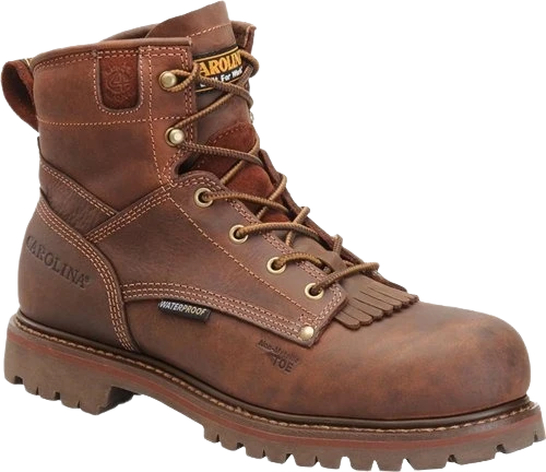 Effective Carolina Men’s Light Brown 28 Series Composite Toe Work Boots Size 9.5EE Premium