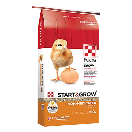 Detailed Purina Start and Grow Non-Medicated Poultry Feed 50 lb. Relaxed