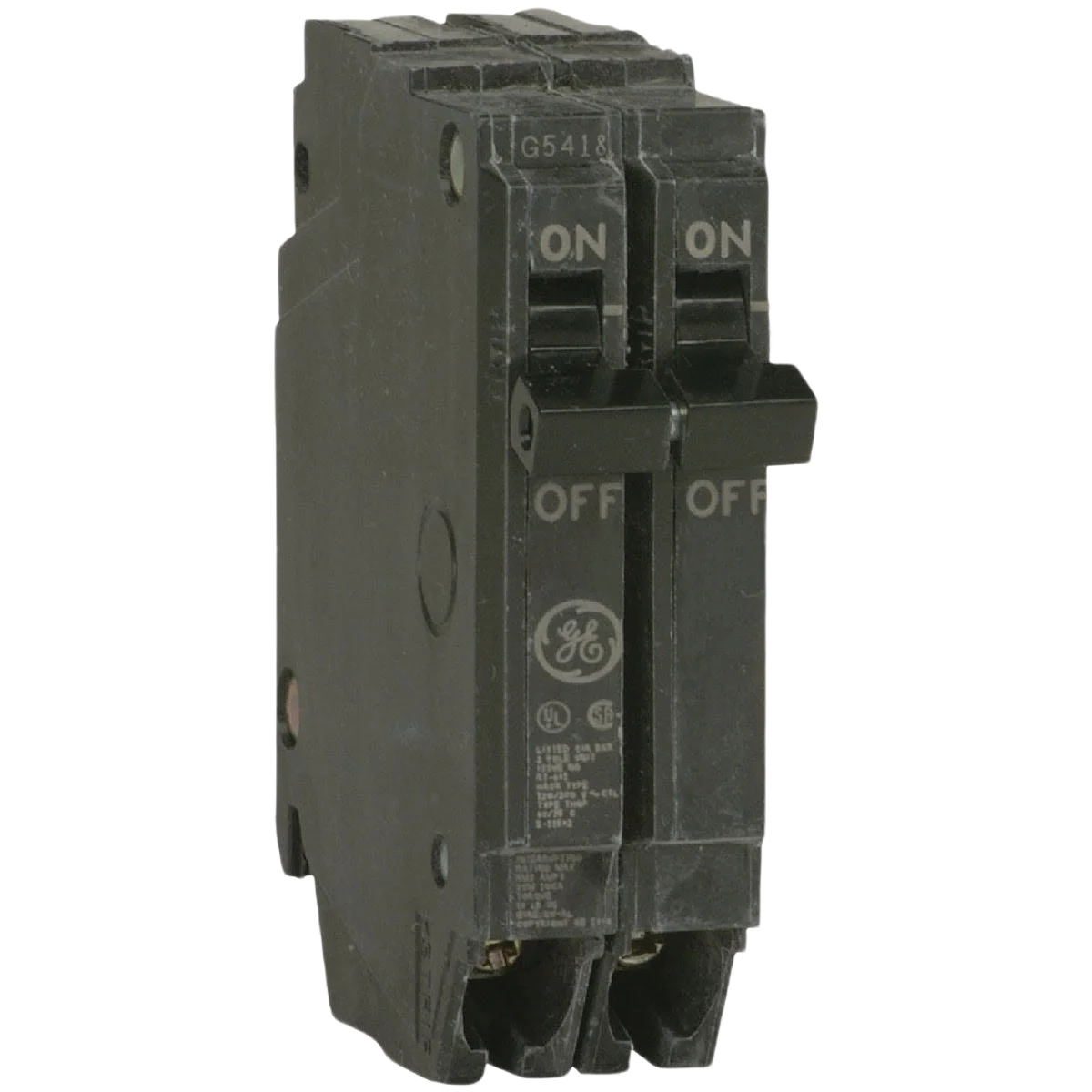 Casual GE THQP 20A Double-Pole Standard Circuit Breaker Crafted